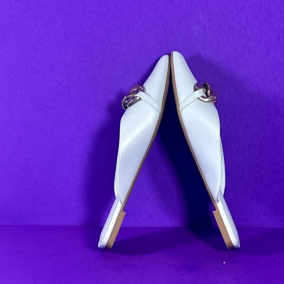 Open Edit Women's Baby Blue Kristina Pointed Toe Mule Shoe Size 7.5-NEW - Picture 7 of 10